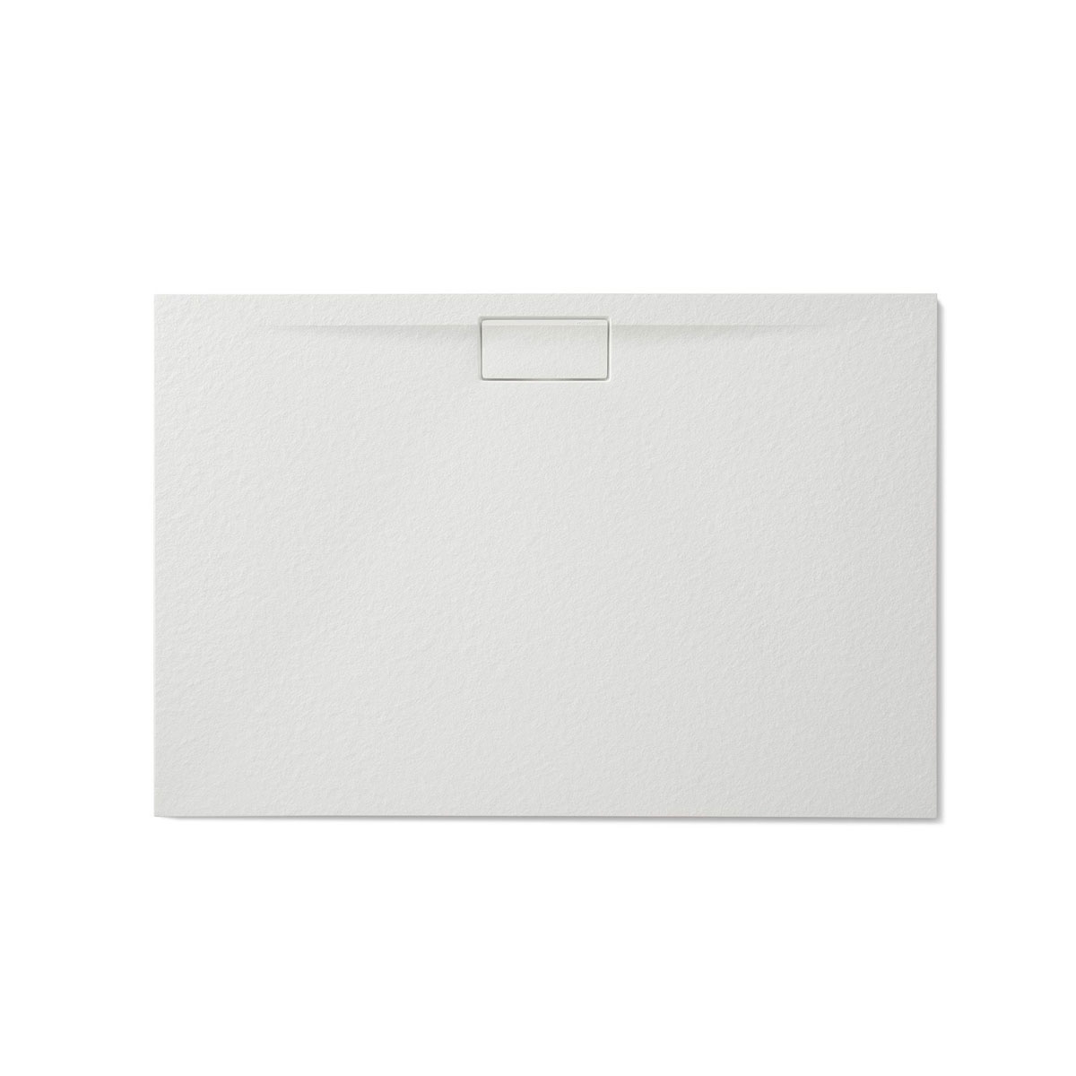Platos de Ducha de Resina - Plato de Ducha de Resina de 120 x 80 cm - Plato de ducha rectangular 120x80 Nova Stone Cover Blanco