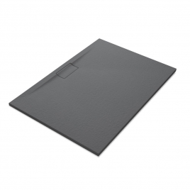 Plato de ducha rectangular 120x80 Nova Stone Cover Cemento