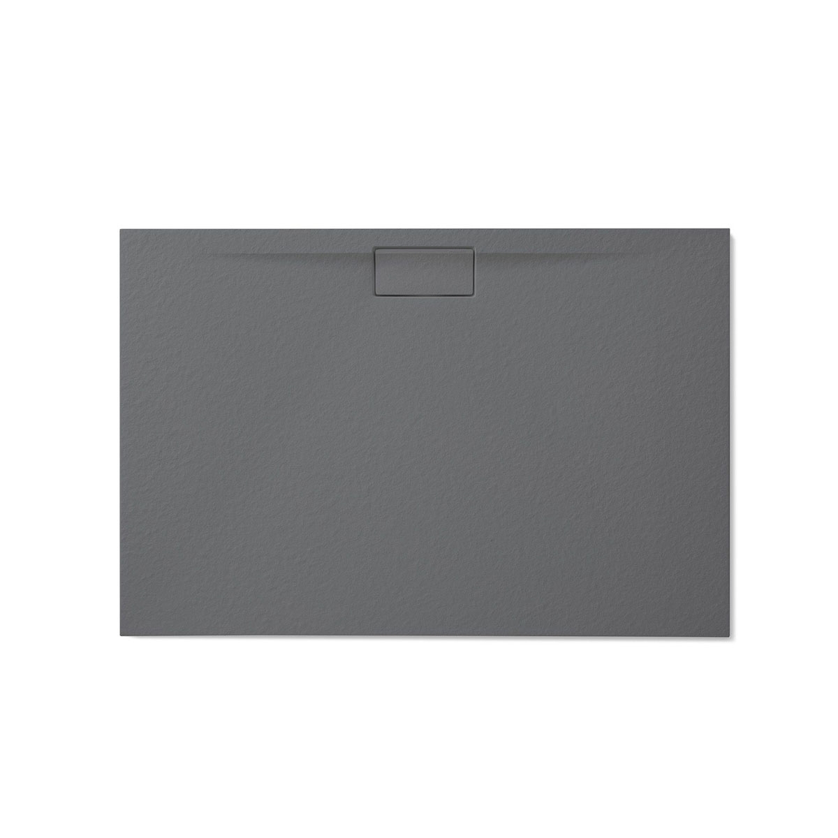 Harzduschschalen – 120 x 80 cm Harzduschwanne – rechteckige Duschwanne 120x80 Nova Stone Cover Cement