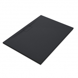 Rechteckige Duschschale 120x80 Nova Stone Cover Graphite