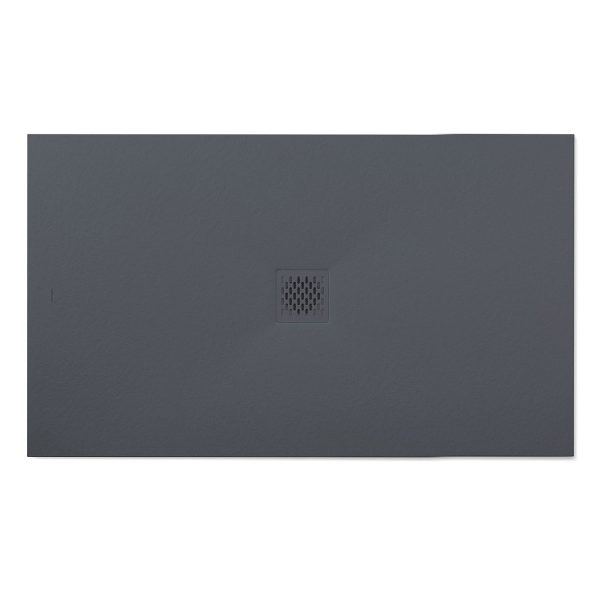 Bases de duche de resina - Base de duche de resina 140 x 80 cm - Base de duche retangular 140x80 Coliseo Stone Nox Basalto