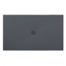 Platos de Ducha de Resina - Plato de Ducha de Resina de 140 x 80 cm - Plato de ducha rectangular 140x80 Coliseo Stone Nox Basalt