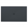 Platos de Ducha de Resina - Plato de Ducha de Resina de 140 x 80 cm - Plato de ducha rectangular 140x80 Coliseo Stone Nox Antrac