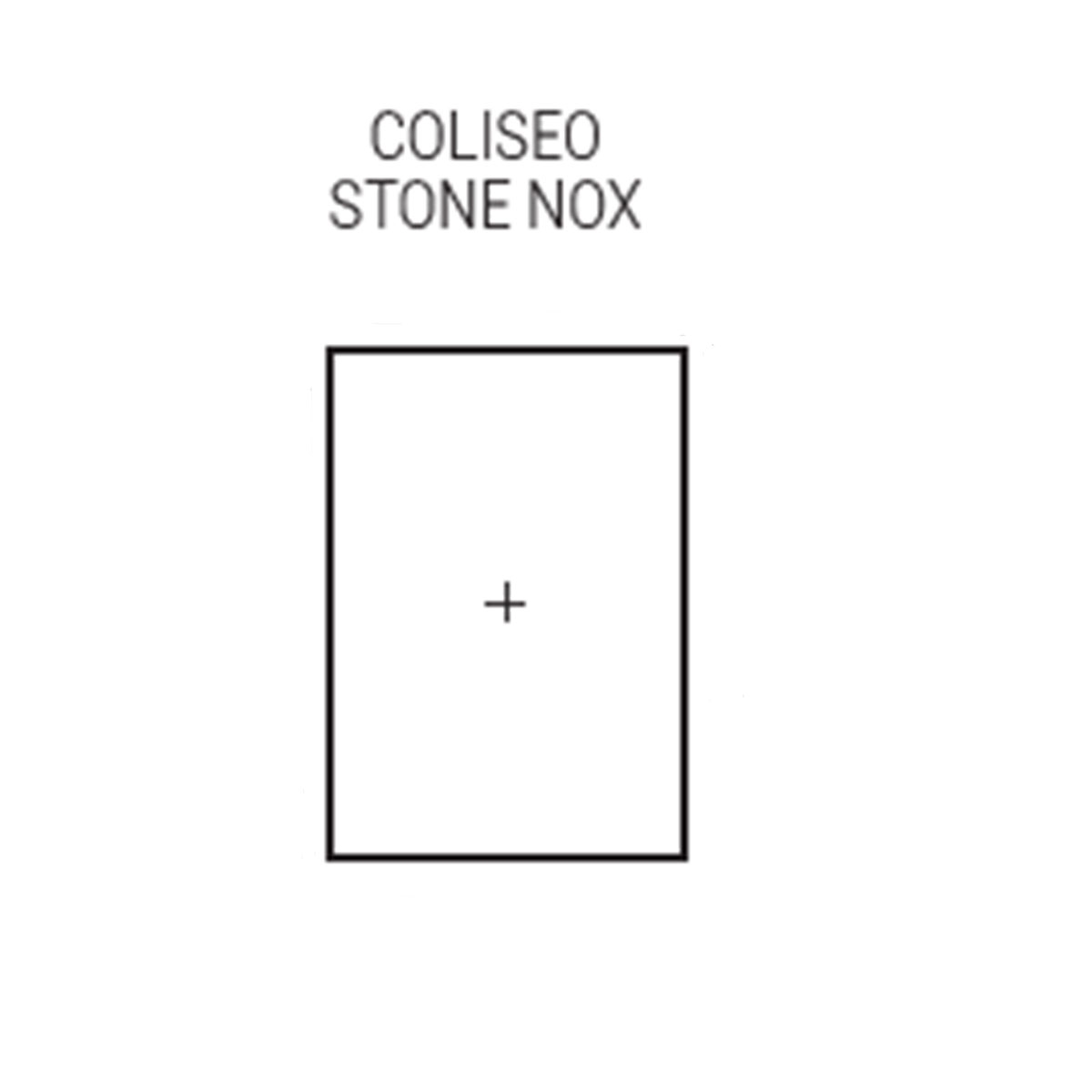 Base de duche retangular 140x80 Coliseo Stone Nox Cement - Base de duche em resina McBath