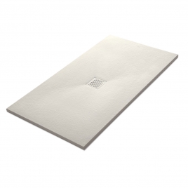 Rectangular shower tray 140x80 Coliseo Stone Nox Beige