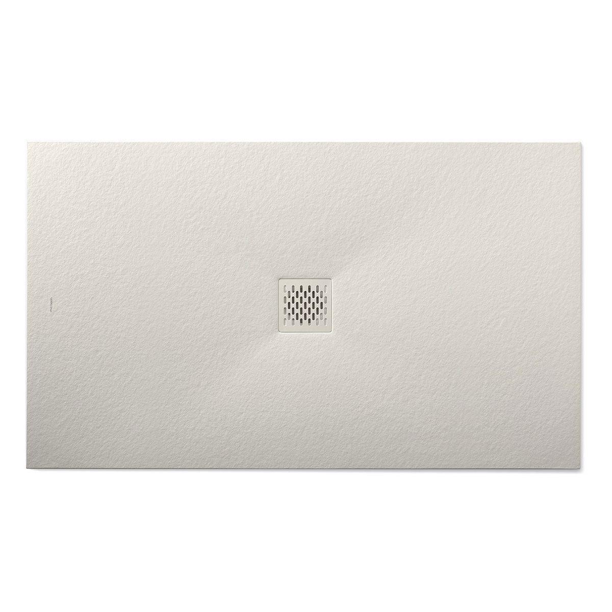 Resin Shower Trays - Resin Shower Tray 140 x 80 cm - Rectangular shower tray 140x80 Coliseo Stone Nox Beige