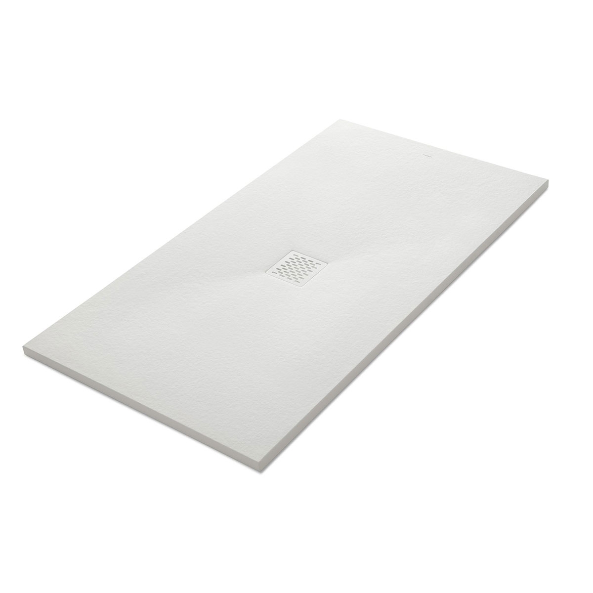 Rectangular shower tray 140x80 Coliseo Stone Nox White - McBath