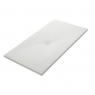 Plato de ducha rectangular 140x80 Coliseo Stone Nox Blanco - McBath
