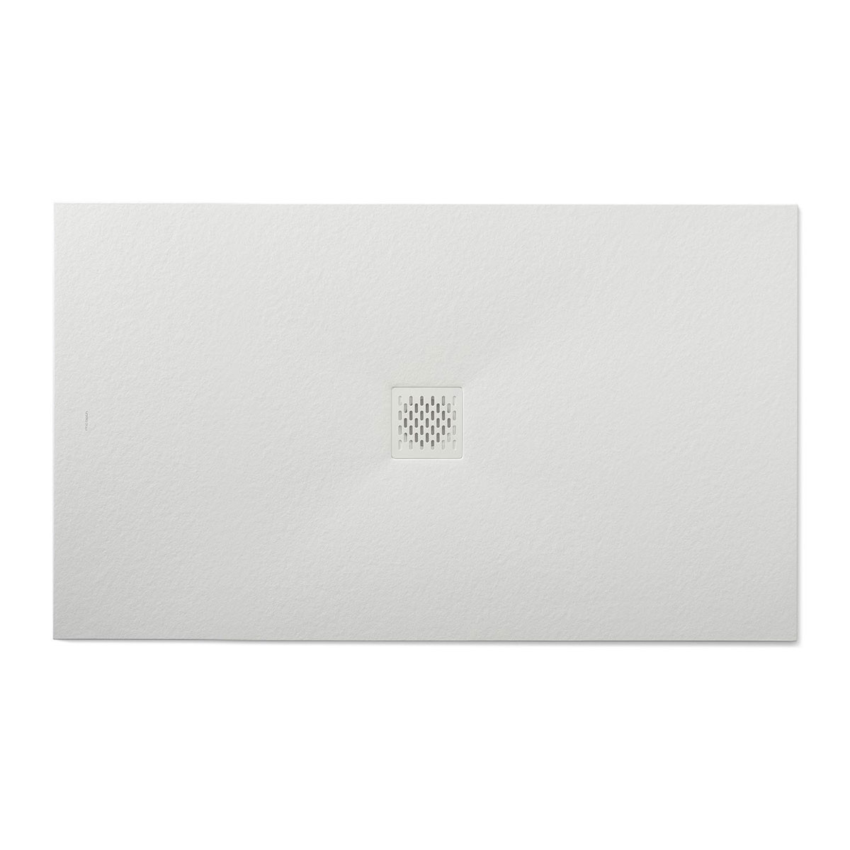 Resin-Duschschalen – Resin-Duschschale 140 x 80 cm – Rechteckige Duschwanne 140x80 Coliseo Stone Nox White