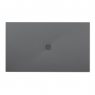 Resin Shower Trays - Resin Shower Tray 140 x 80 cm - Rectangular shower tray 140x80 Coliseo Stone Nox Cement