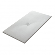 Base de duche retangular 140x80 Coliseo Stone Nox Perla - McBath