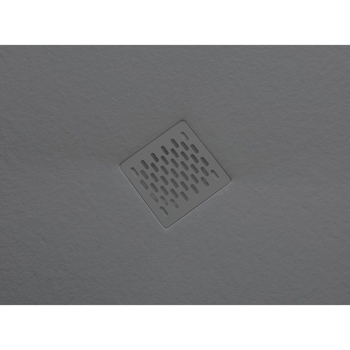 Foto de Plato de ducha rectangular 140x80 Coliseo Stone Nox Cemento