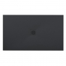 Resin Shower Trays - Resin Shower Tray 140 x 80 cm - Rectangular shower tray 140x80 Coliseo Stone Nox Grafit