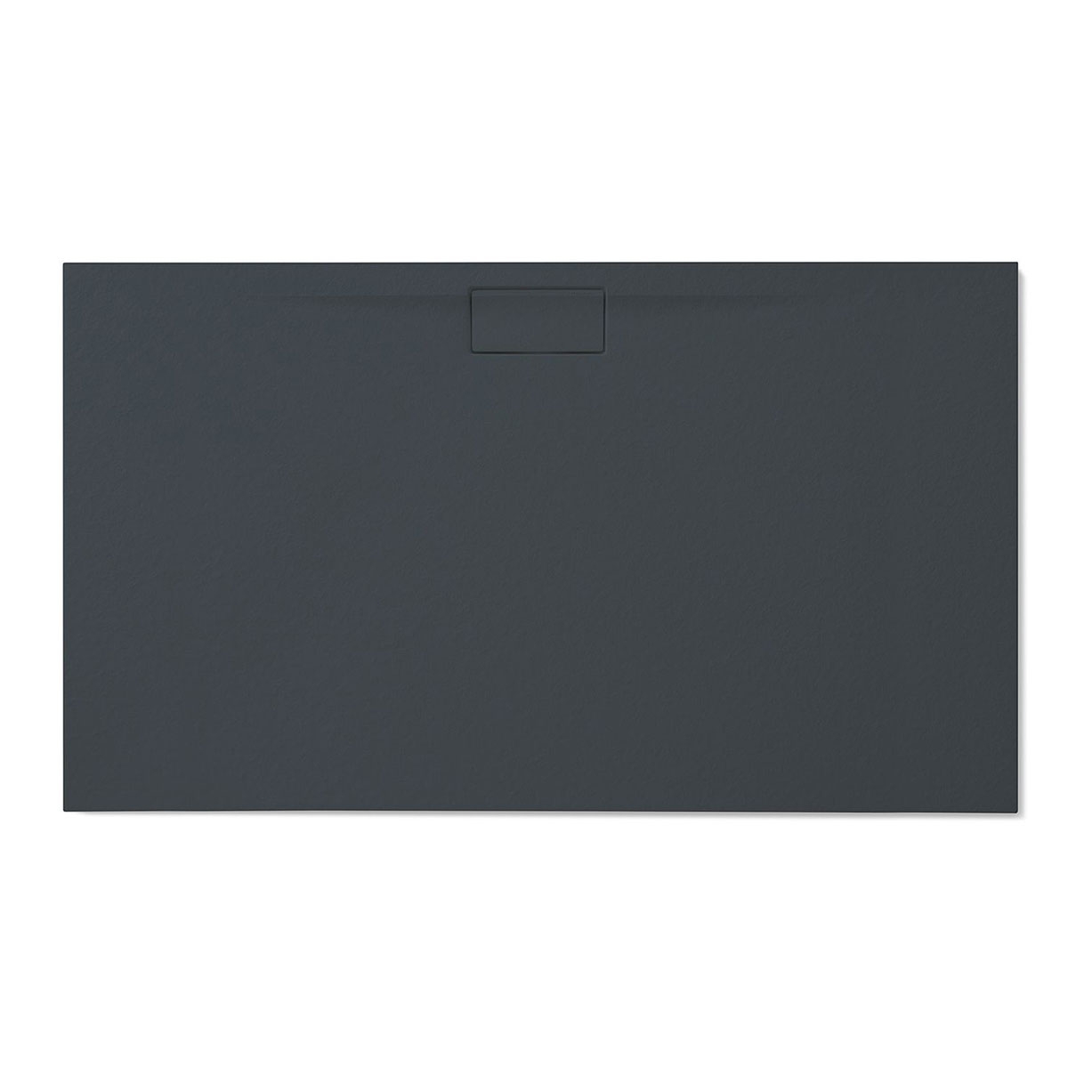 McBath - Resin Shower Tray 140 x 80 cm - Rectangular shower tray 140x80 Nova Stone Cover Anthracite