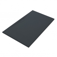 Rectangular shower tray 140x80 Nova Stone Cover Anthracite - McBath