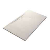 Rectangular shower tray 140x80 Nova Stone Cover Beige - McBath
