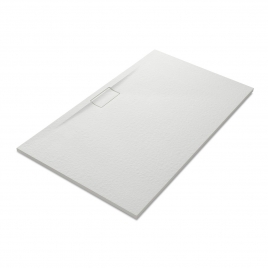 Rectangular shower tray 140x80 Nova Stone Cover White