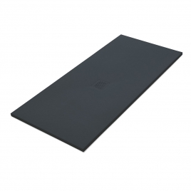 Rectangular shower tray 160x80 Coliseo Stone Nox Anthracite