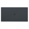 Foto der rechteckigen Duschschale 160x80 Coliseo Stone Nox Anthrazit