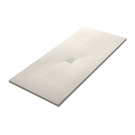 Rechteckige Duschschale 160x80 Coliseo Stone Nox Beige