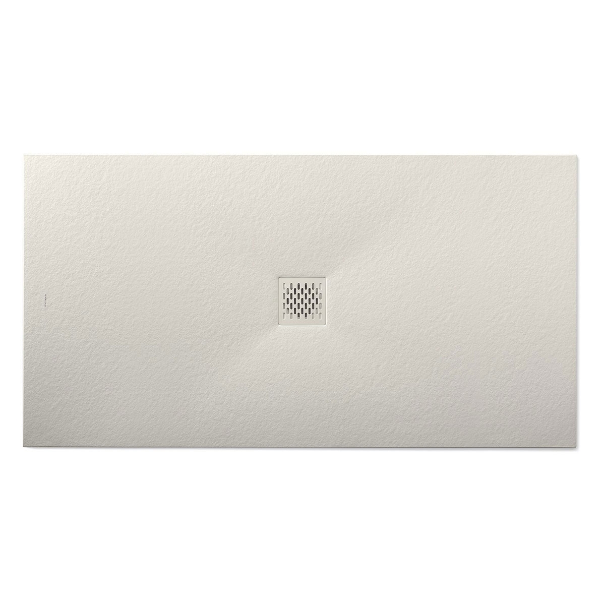 Resin Shower Trays - Resin Shower Tray 160 x 80 cm - Rectangular shower tray 160x80 Coliseo Stone Nox Beige