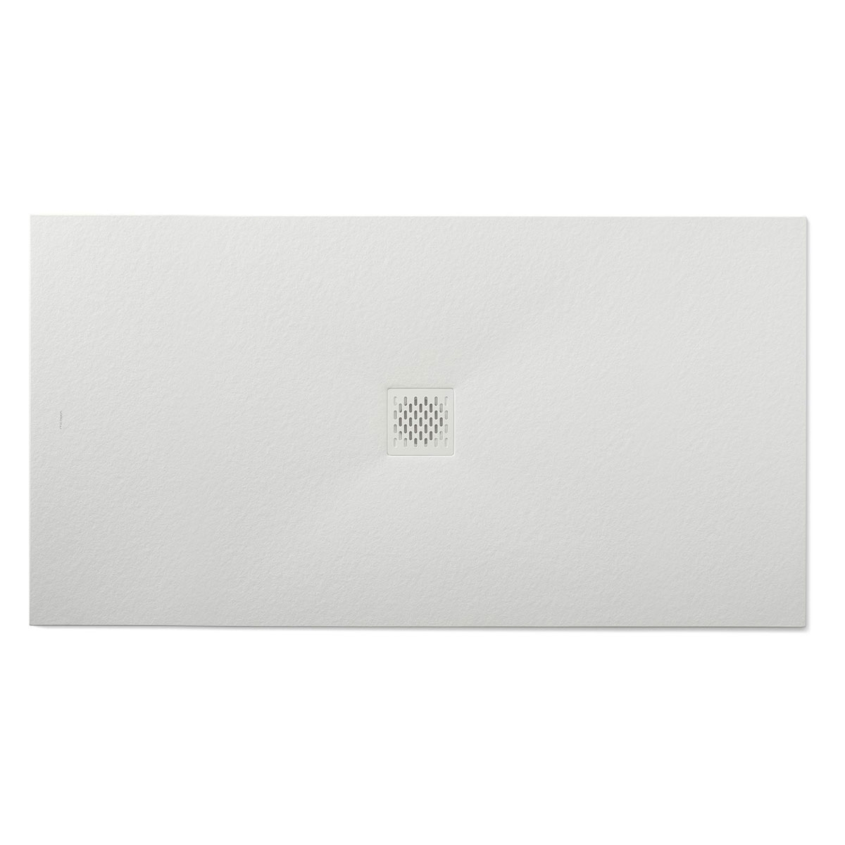Platos de Ducha de Resina - Plato de Ducha de Resina de 160 x 80 cm - Plato de ducha rectangular 160x80 Coliseo Stone Nox Blanco