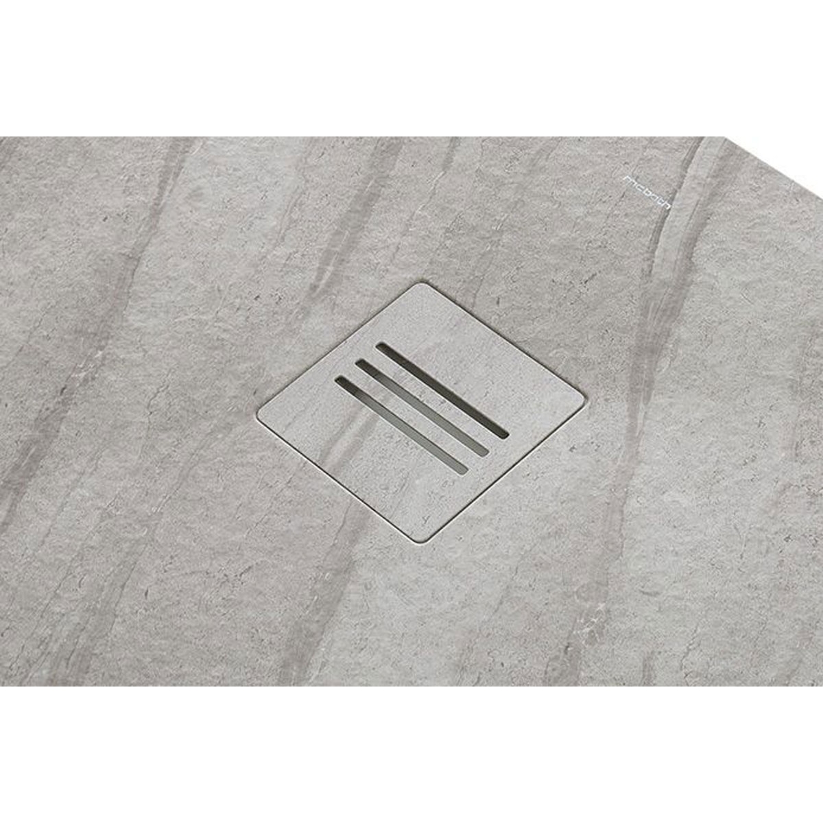 Photo de Mirage Calacatta Receveur de douche rectangulaire blanc 160x80