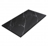Mirage Marquina Black Rectangular Shower Tray 160x80 - McBath