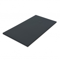 Base de duche retangular 160x80 Zeus Vulcano Antracite - McBath