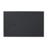 McBath - Receveur de douche rectangulaire 160x80 Zeus Vulcano Graphite