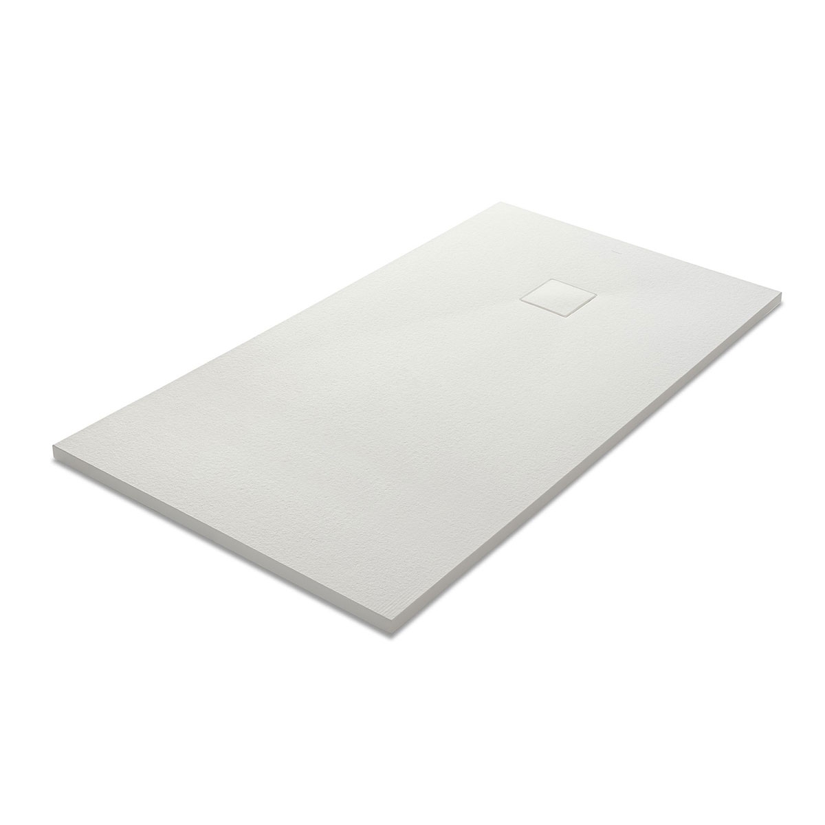 Zeus Vulcano White Rectangular Shower Tray 160x80 - McBath