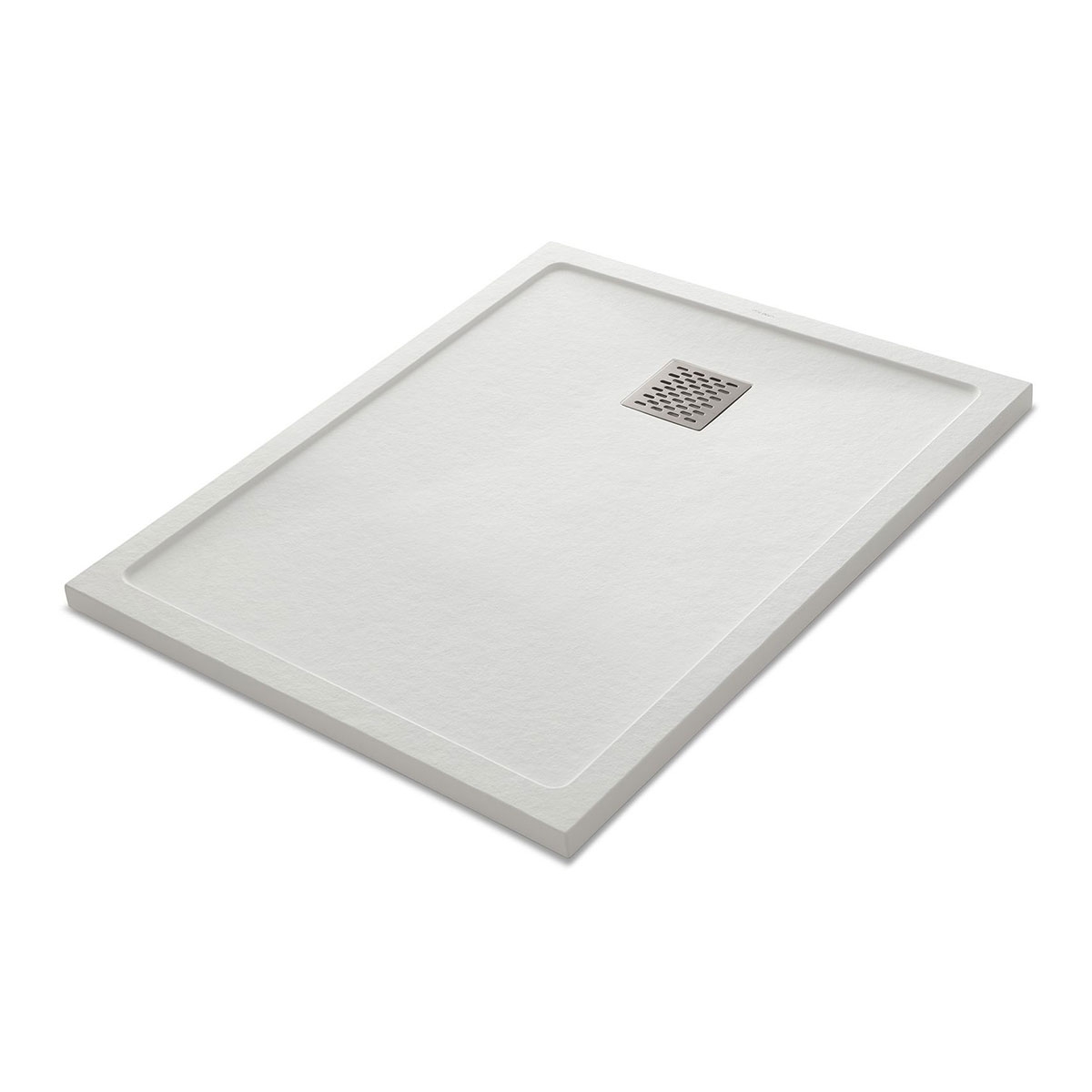 Ares Stone Nox Rectangular White Rectangular Shower Tray 100x80 - McBath