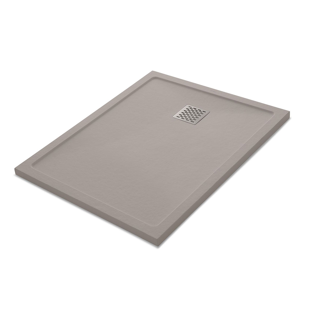 Ares Stone Nox Fango rechteckige Duschschale 100x80 - McBath