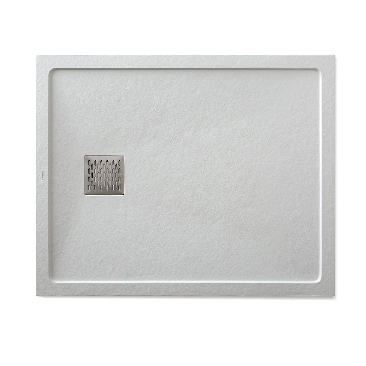 Platos de Ducha de Resina - Plato de Ducha de Resina de 100 x 80 cm - Plato de ducha rectangular 100x80 Ares Stone Nox Perla