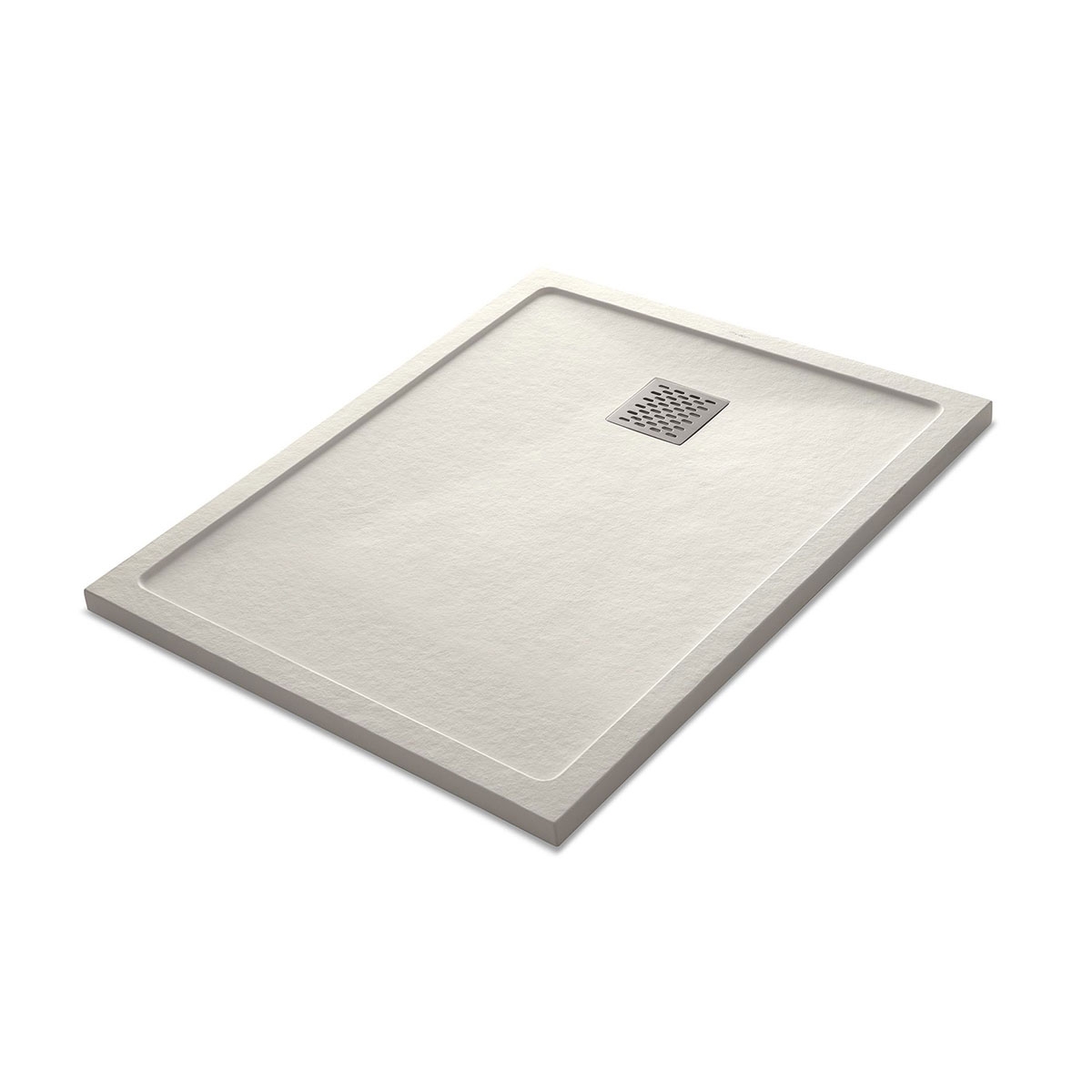 Ares Stone Nox Beige 100x80 rechteckige Duschwanne – McBath