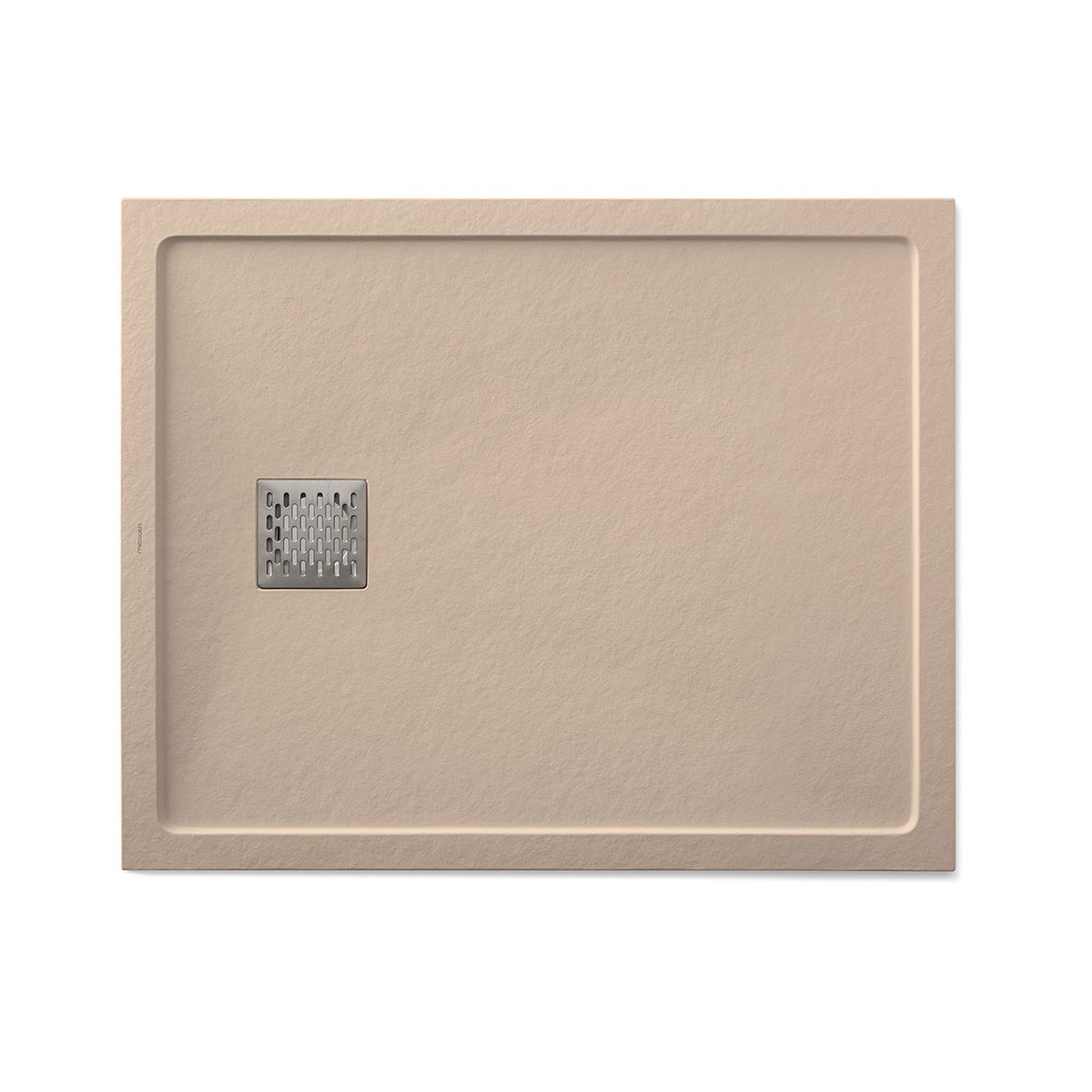 Rectangular shower tray 100x80 Ares Stone Nox Cappuccino