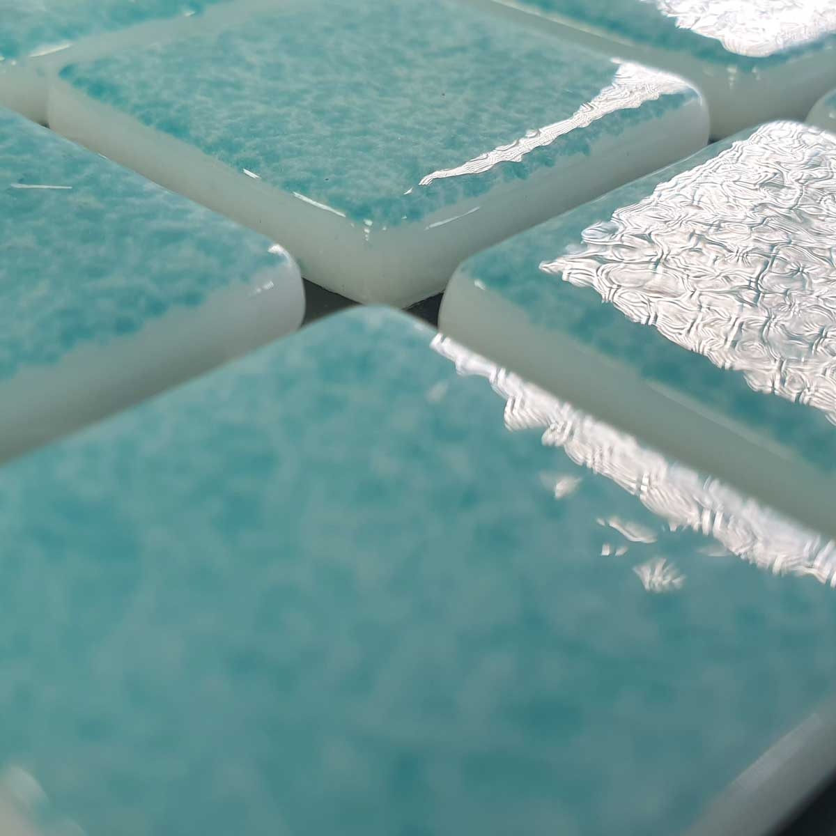 Photo of Turquoise Fog Gresite (Box 2 m2)