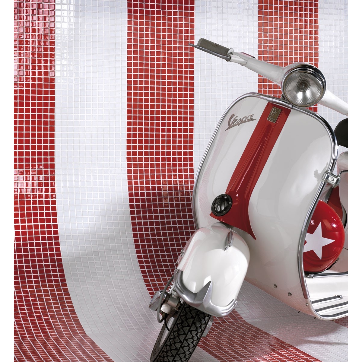 VIDREPUR - Built-in shower trays - Plain White Gresite (Box 2 m2)