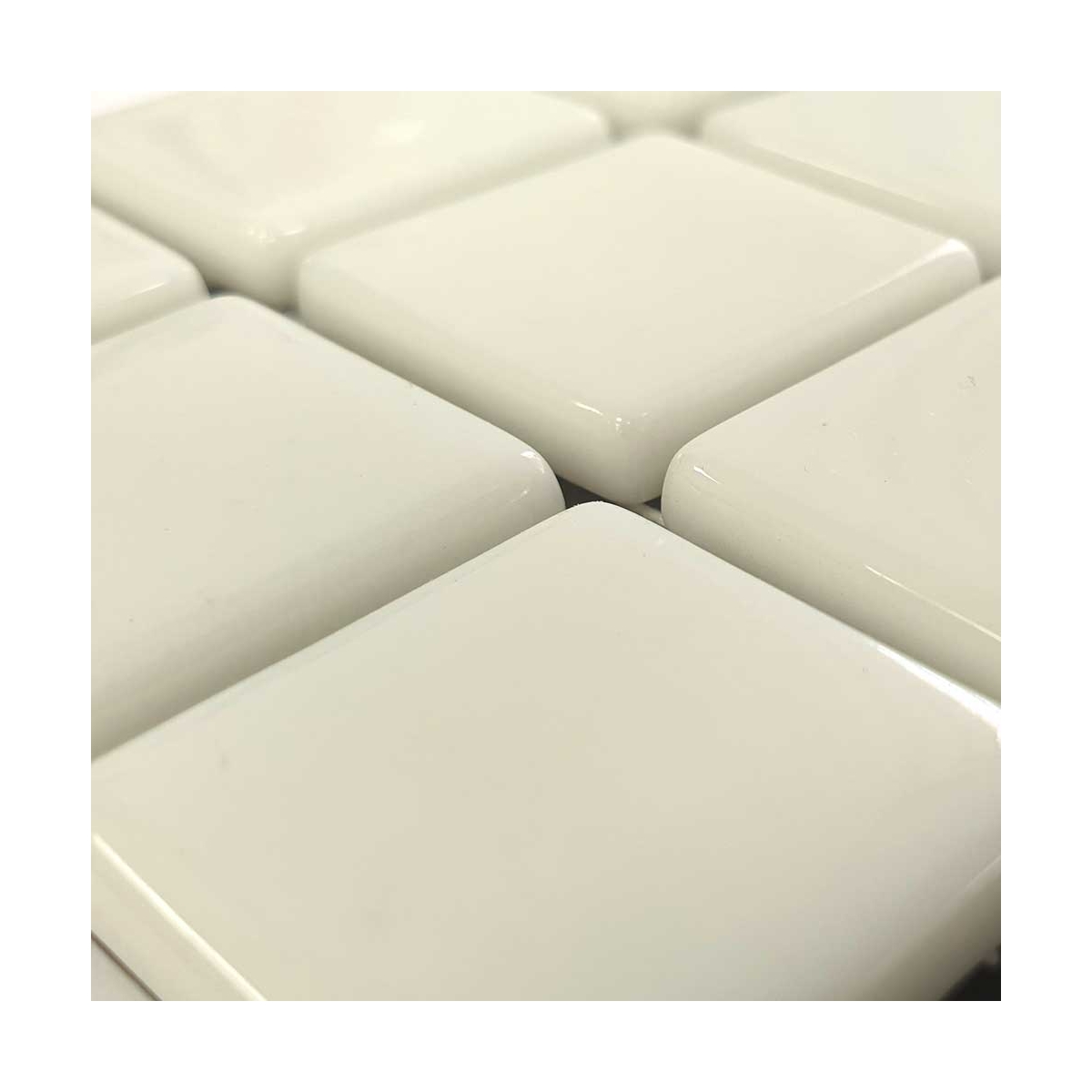 Platos de ducha VIDREPUR - Gresite Blanco Liso (Caja 2 m2)