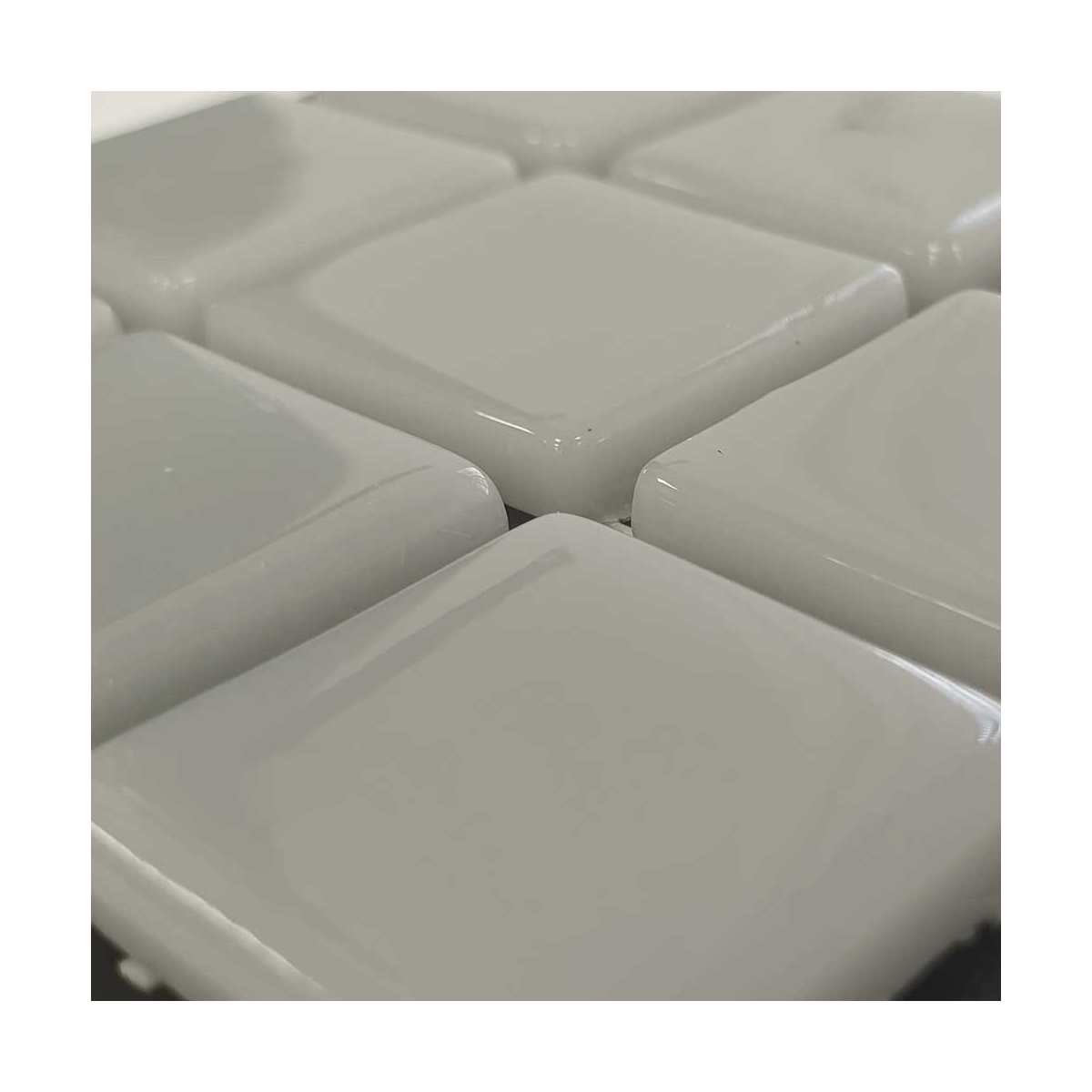 Plain Light Grey Mosaic