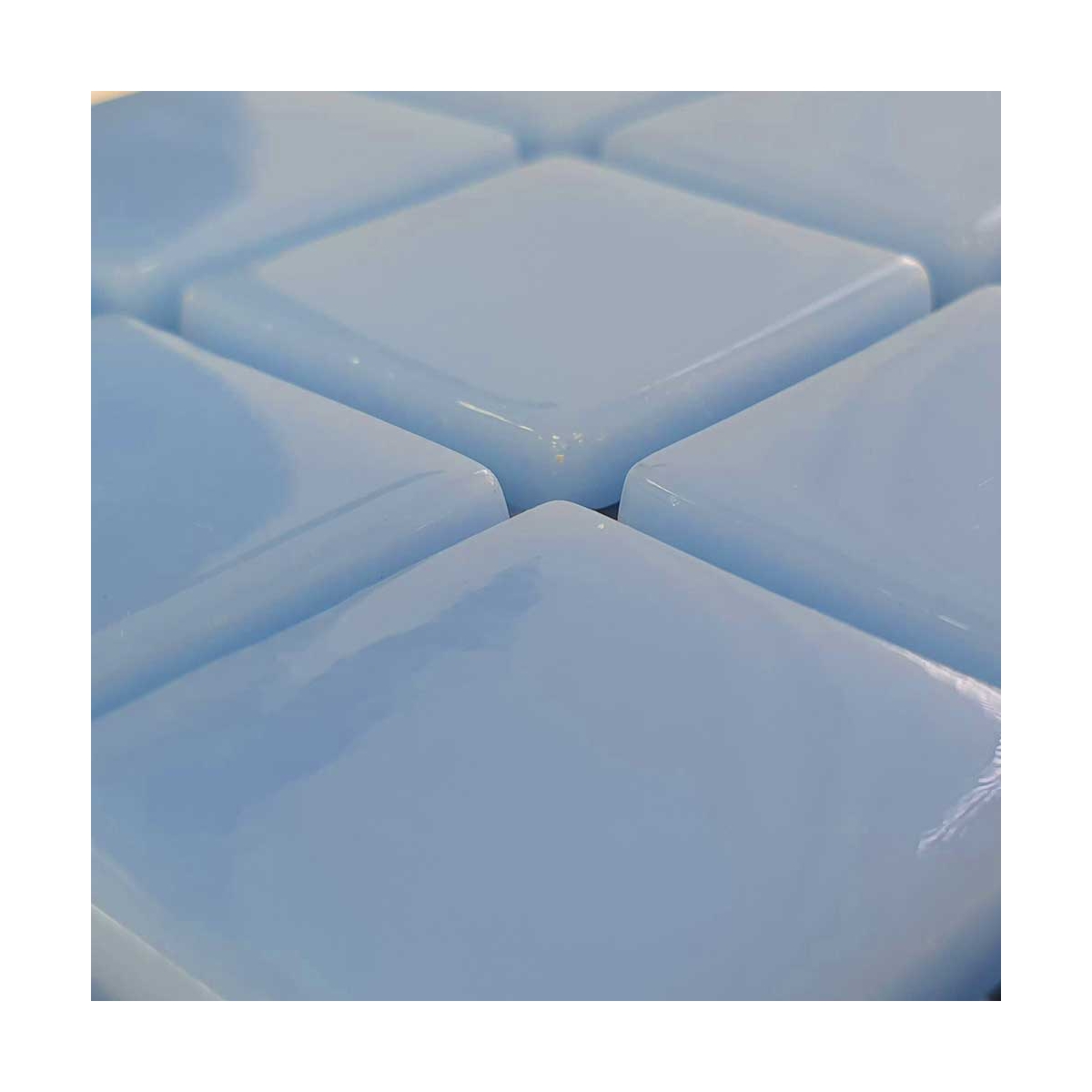 Hellblau Plain Hellblau Mosaik