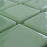 Mosaico verde claro liso