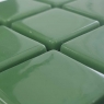 Mosaïque unie vert foncé