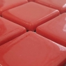 Mosaïque rouge unie