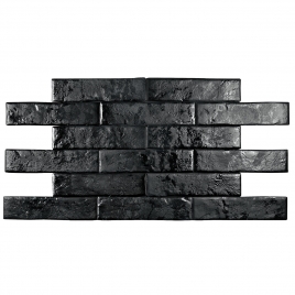 Brickwall Negro 7x28 (caja 0.53 m2)
