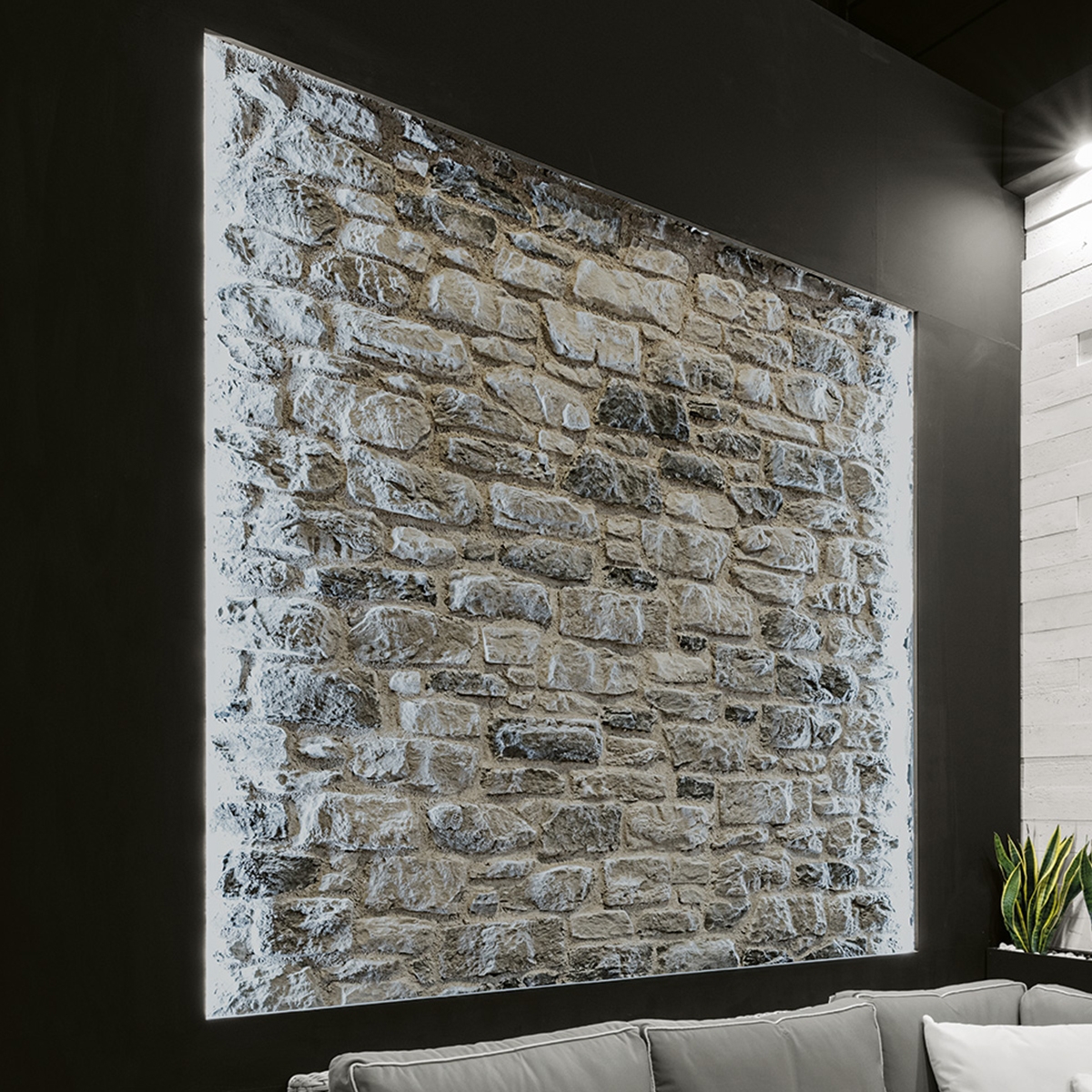 Verniprens - Concrete tile cladding - Bern ash stone imitation cladding