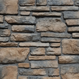 Revestimento de pedra de imitação de aspe da Sardenha (m2)
