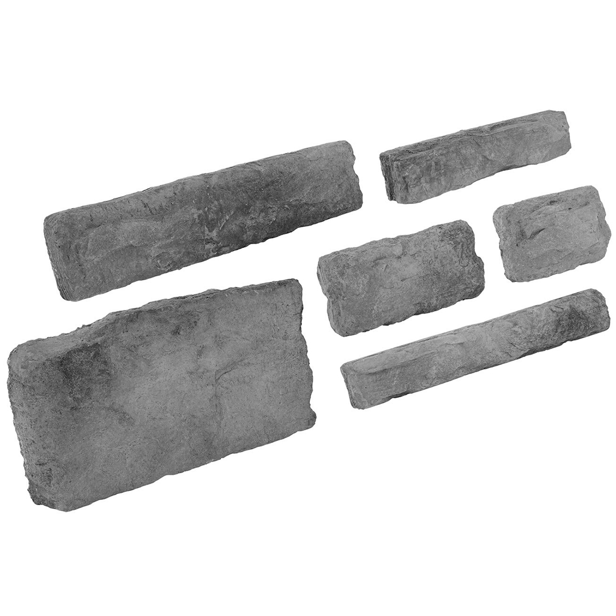 Foto de revestimento de pedra de imitação de cinza da Sardenha 