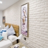 London white imitation brick wall tile - Verniprensrevestimento de parede