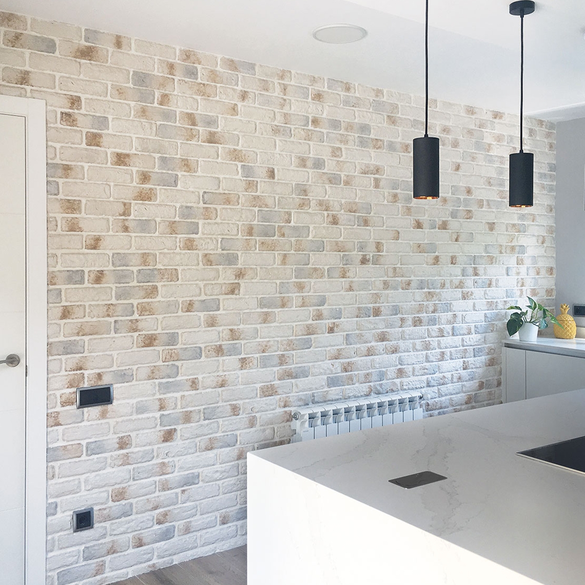 Verniprens - Concrete tile cladding - London polar brick imitation cladding